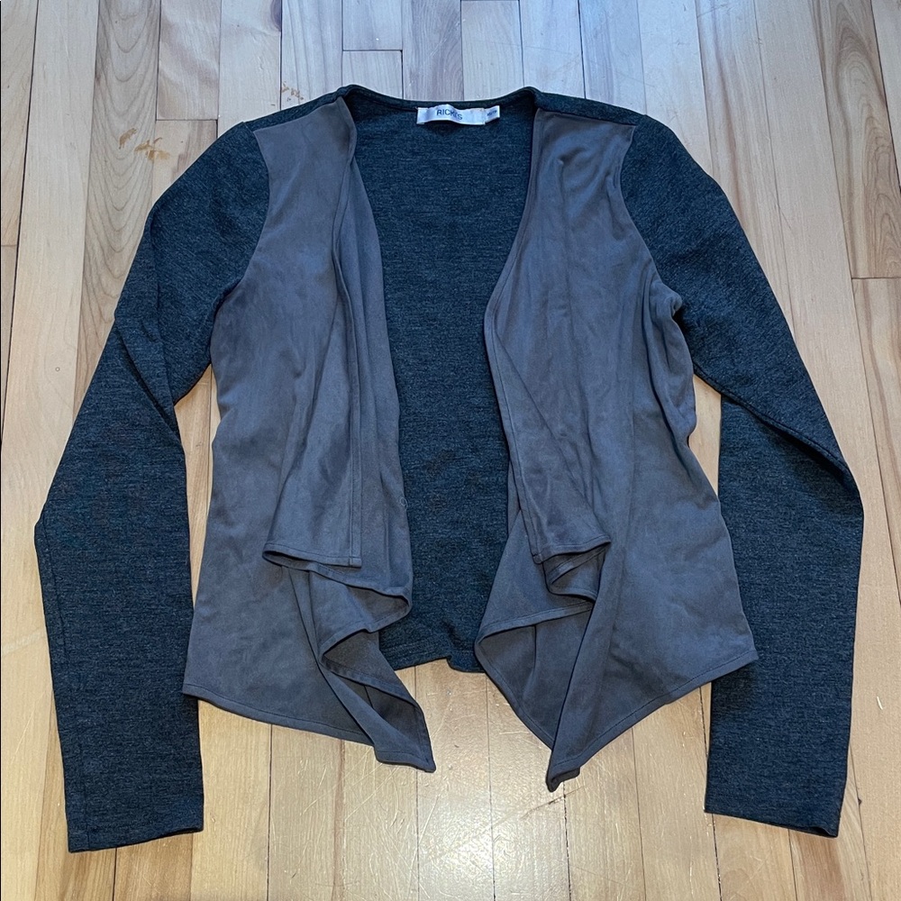 Ricki's Charcoal and Light Gray Cardigan